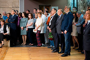 Открытие мемориальной доски академику В.Н. Смирнову