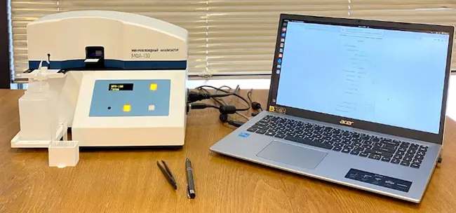 Микрофлюидное устройство исследования гидродинамической активации фактора фон Виллебранда